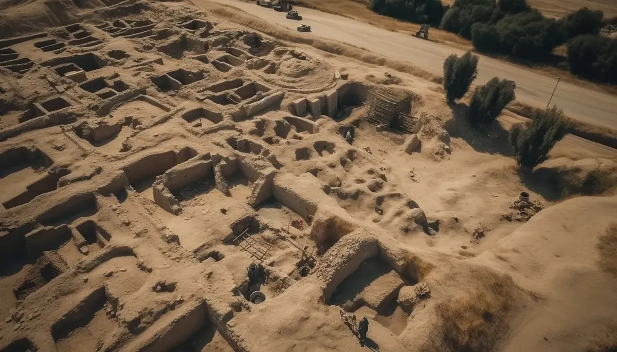 GIS in archaeology being used to reveal ancient ruins indigenous culture rural africa