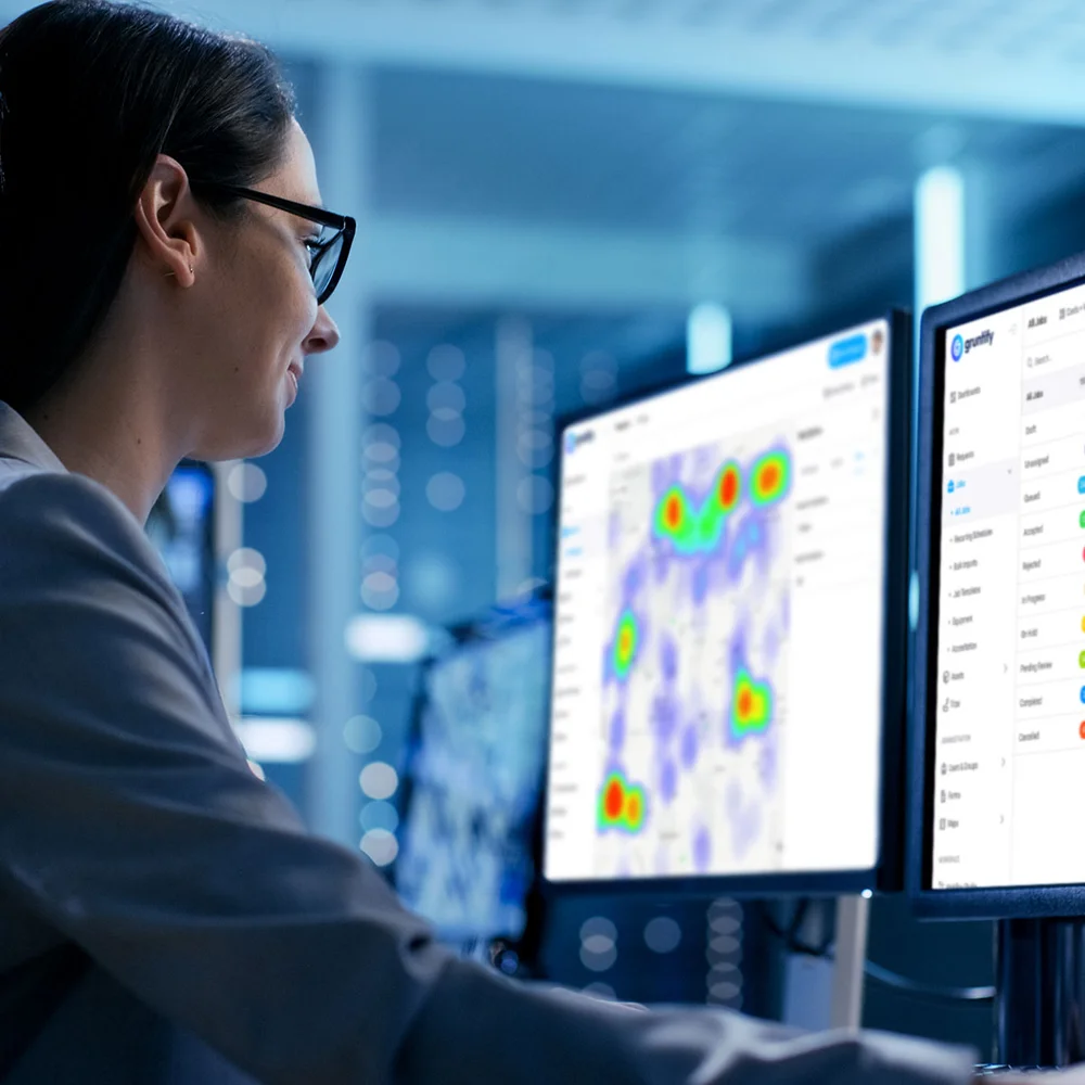 An analyst reviewing GIS licensing costs