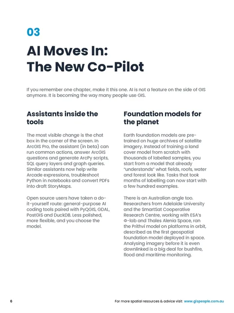 Opening page of chapter 03, AI Moves In: The New Co-Pilot