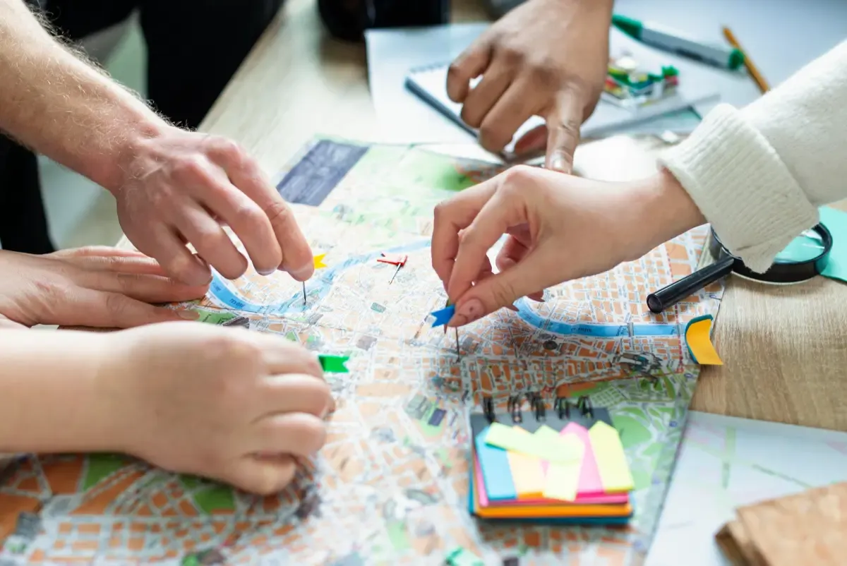 creating visually appealing world maps