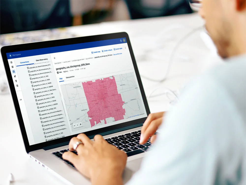 Spatial data cleanup