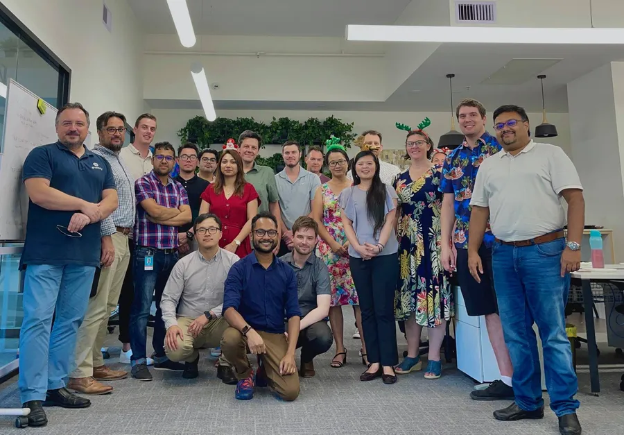 GIS People team at a community event 2