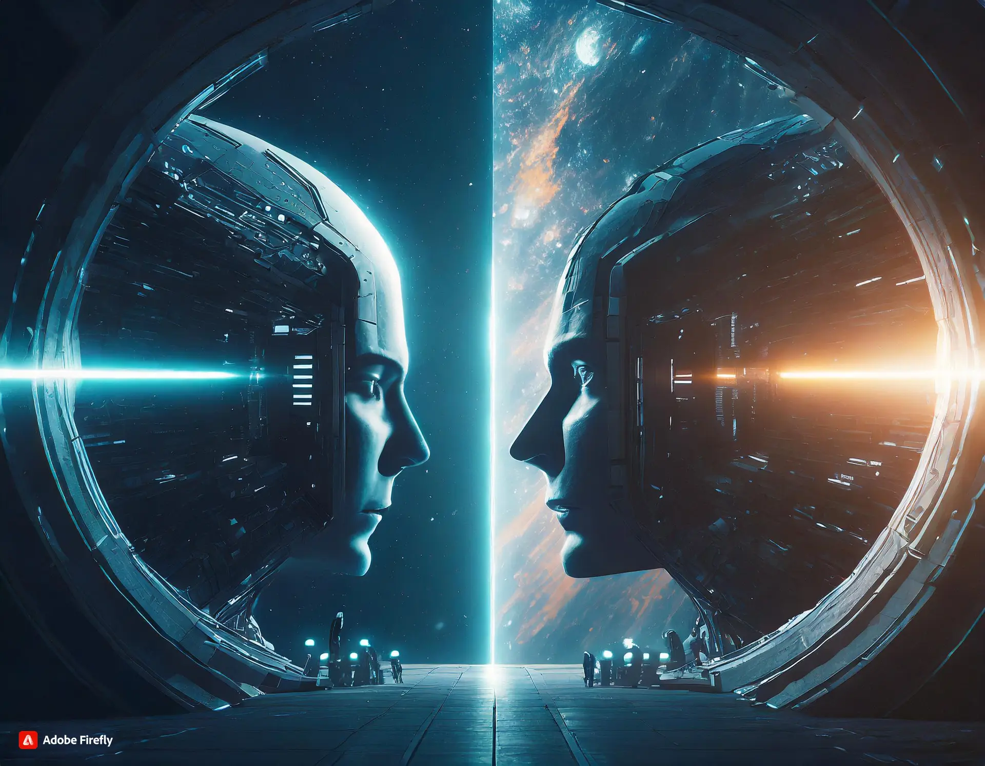 Spatial Analysis of Parallel Universes