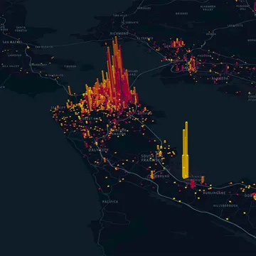 Map visualisation
