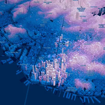 Map visualisation