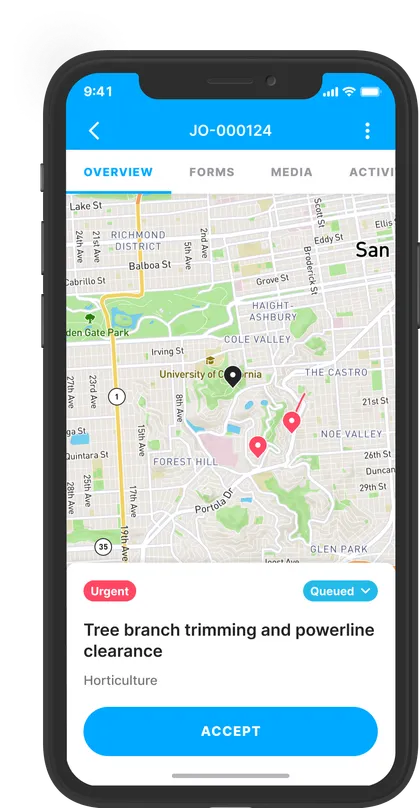 User-experience design on a phone