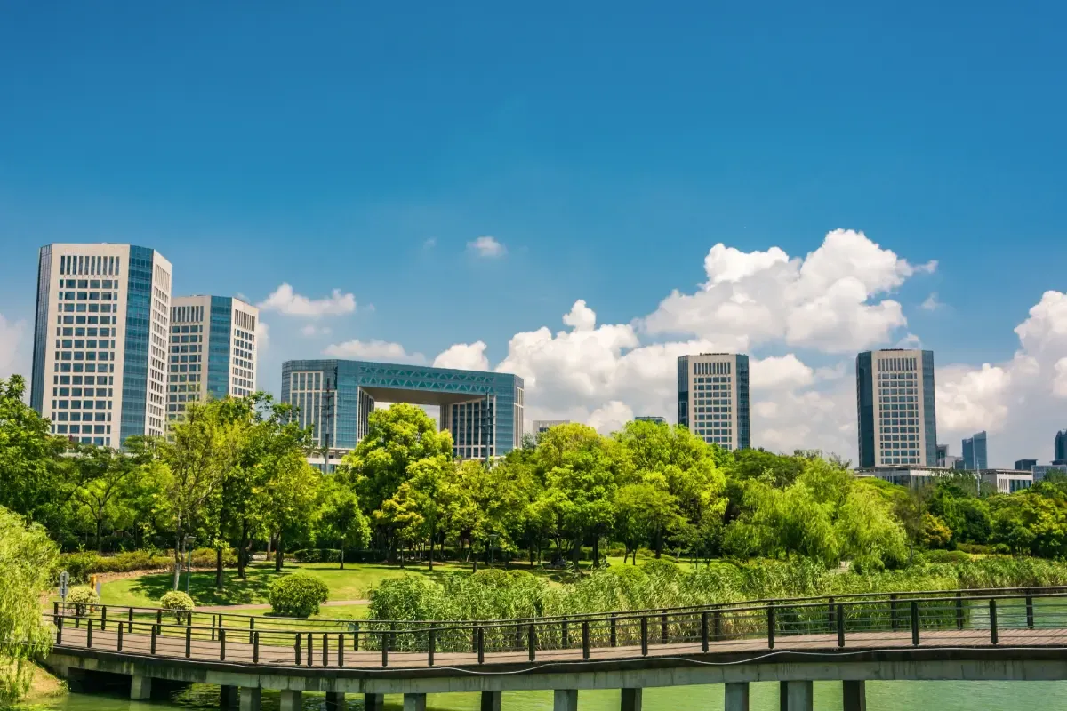 urban green spaces act as natural air purifiers