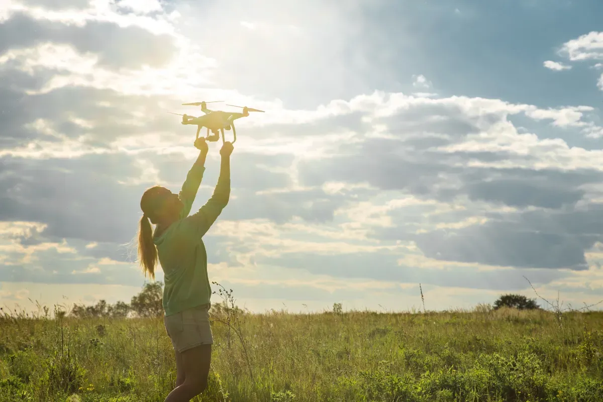 Vegetation Health Monitoring with Drone